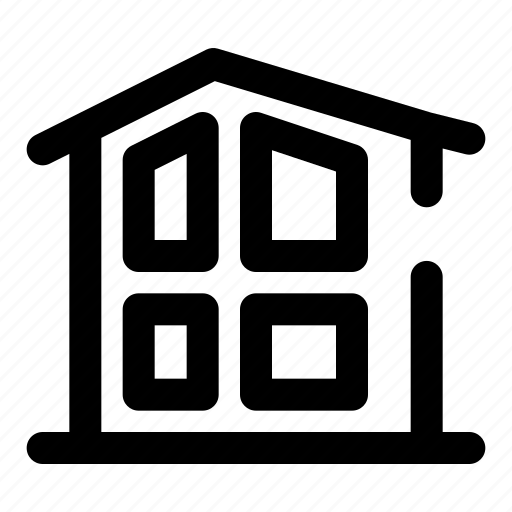 Loft, modern home, house, architecture, property, building icon - Download on Iconfinder