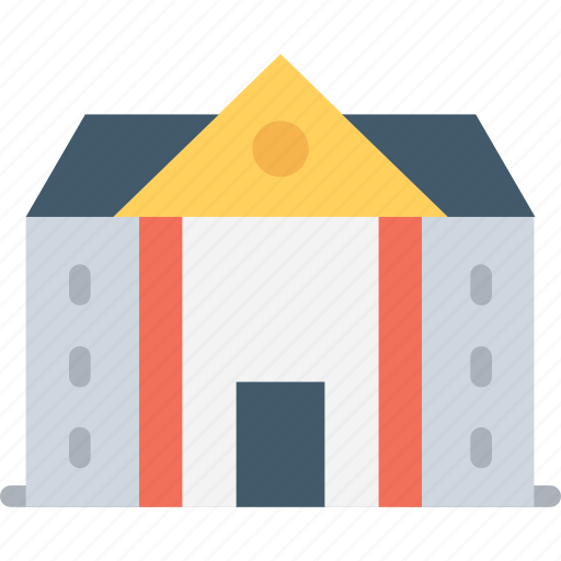 College, courthouse, historic building, library, museum, school icon - Download on Iconfinder