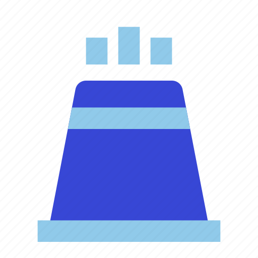 Nuclear, plant, chimneys, 1 icon - Download on Iconfinder
