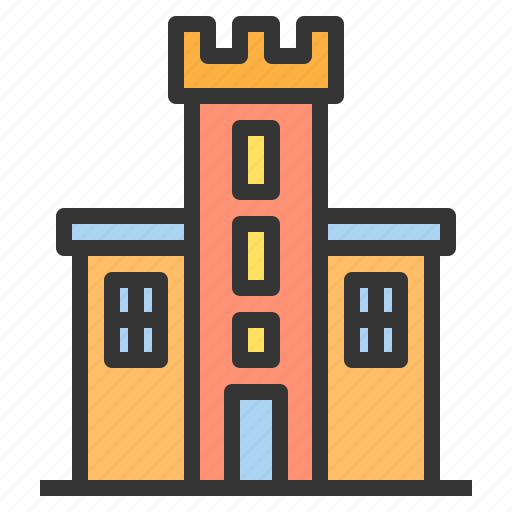Building, castle, city, office, real estate icon - Download on Iconfinder