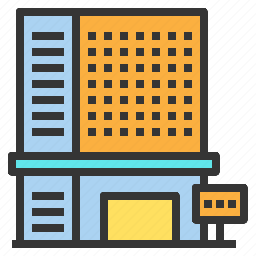 Building, city, office, post, real estate icon - Download on Iconfinder