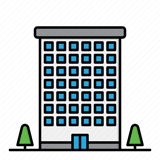 Hotel, building, business, apartment, vacation icon - Download on Iconfinder