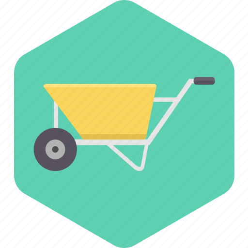 Building, construction, tool, trolly, work, transport, wheeler icon - Download on Iconfinder