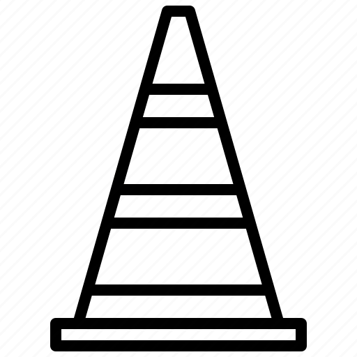 Cone, construction, post, signaling, traffic, urban icon - Download on Iconfinder