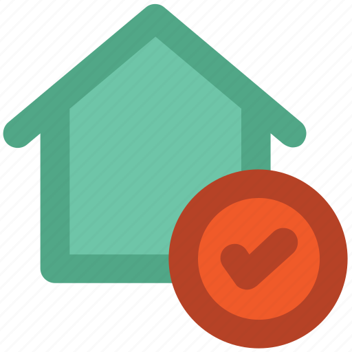 Checkmark, home, house, real estate, residence icon - Download on Iconfinder