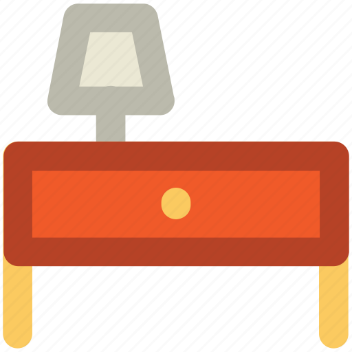 Furniture, lamp, study table, table, table lamp icon - Download on Iconfinder