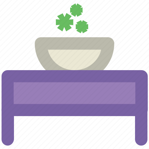 Flower vase, furniture, interior decoration, table, table decoration icon - Download on Iconfinder