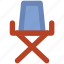 director chair, folding chair, furniture, outdoor furniture, studio chair 