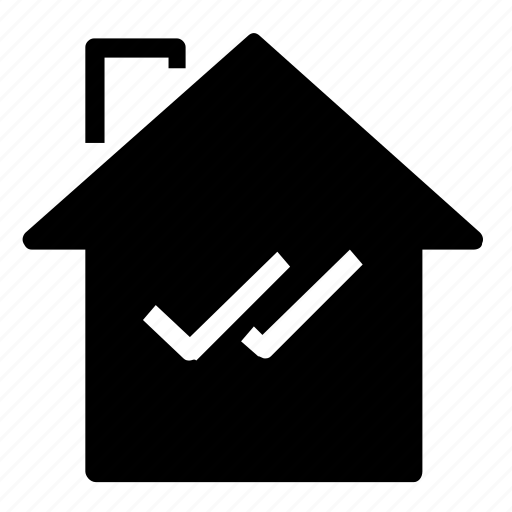 Confirm, home, property icon - Download on Iconfinder