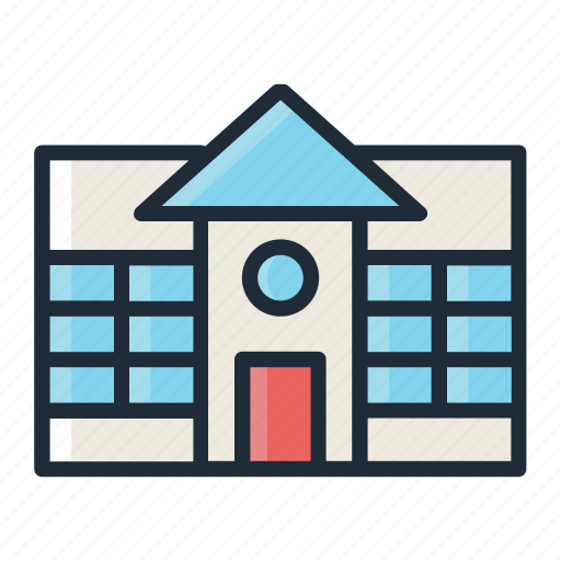 Architecture, buildings, house, property, school, urban icon - Download on Iconfinder