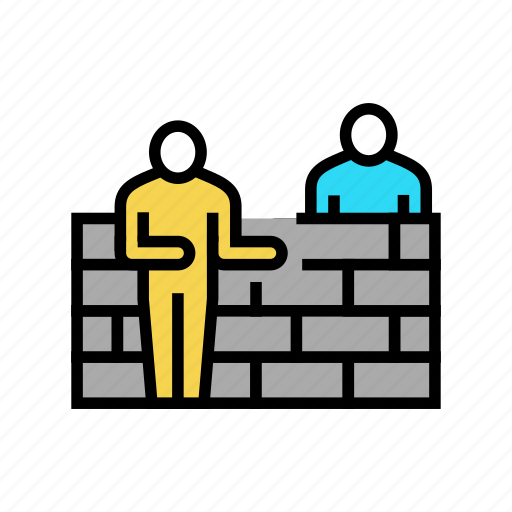 Builders, building, wall, construction, excavation, footing icon - Download on Iconfinder
