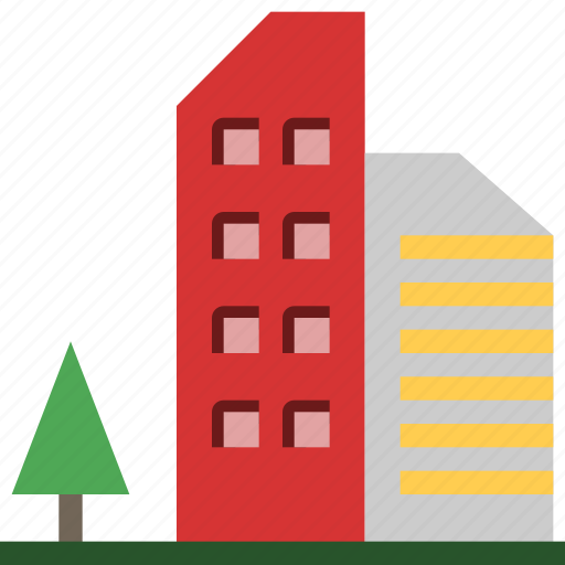 Architecture, building, condominium, hotel, living, residence icon - Download on Iconfinder