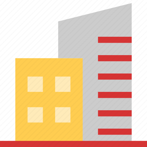 Apartment, architecture, building, business, low rise, mansion, residence icon - Download on Iconfinder
