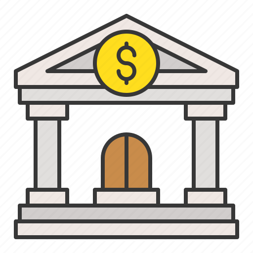 Architecture, building, city, town, bank icon - Download on Iconfinder