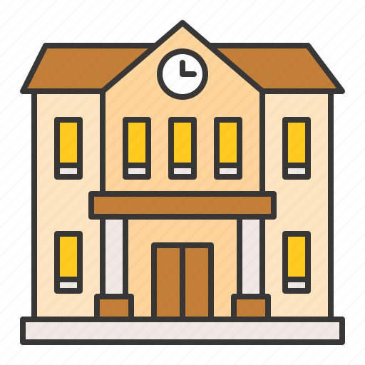 Architecture, building, city, school, town, university icon - Download on Iconfinder