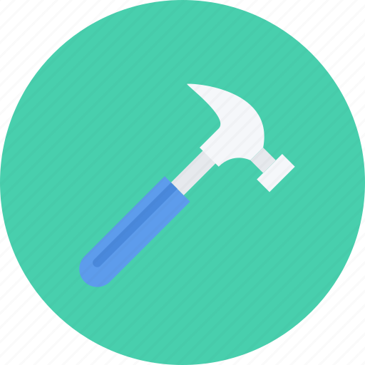 Build, builder, building, hammer, repair, tool icon - Download on Iconfinder