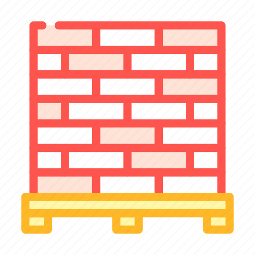 Brick, construction, material, building, materials, supplies icon - Download on Iconfinder