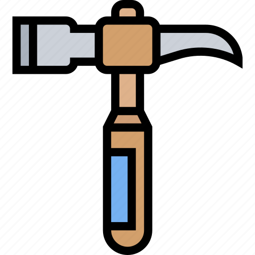 Hammer, slaters, roofer, tools, construction icon - Download on Iconfinder