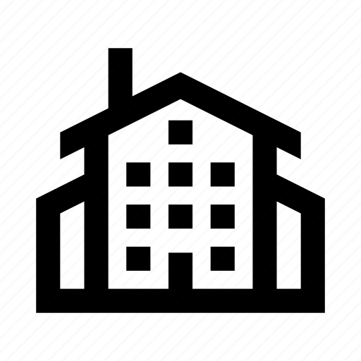 Apartments, building, church, home, house, place, property icon - Download on Iconfinder