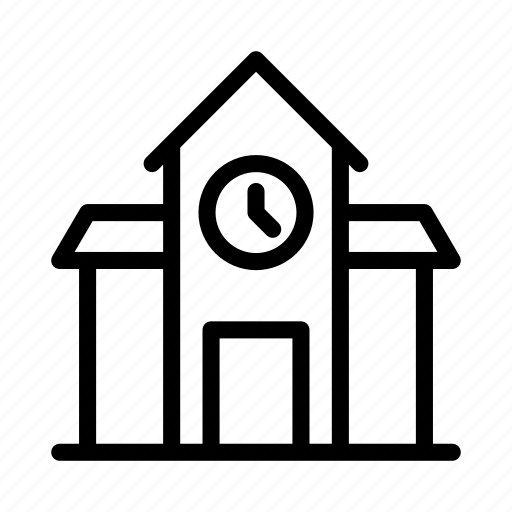 Building, college, property, realestate, school icon - Download on Iconfinder
