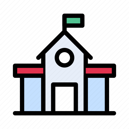Building, college, realestate, school, university icon - Download on Iconfinder