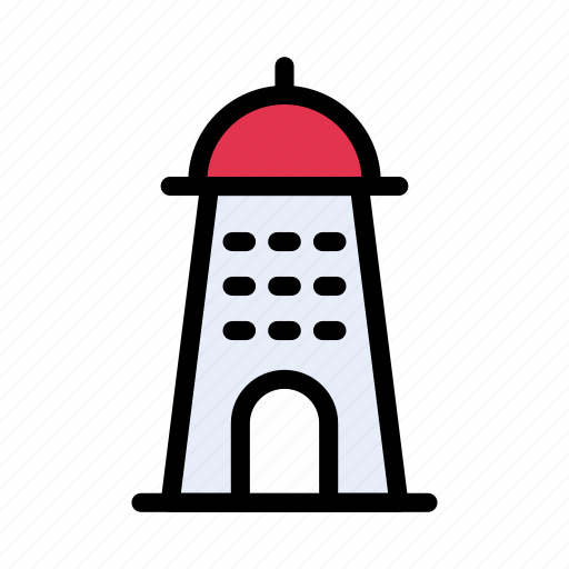 Building, house, light, realestate, tower icon - Download on Iconfinder