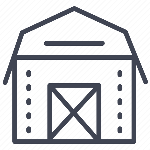 Barn, architecture, building, construction, farm icon - Download on Iconfinder
