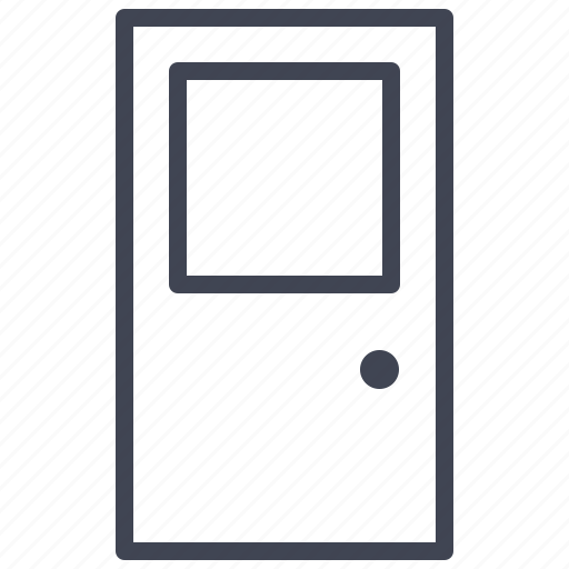 Door, architecture, building, construction, entrance icon - Download on Iconfinder
