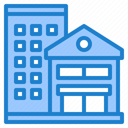 Condominium, town, city, building, apartment icon - Download on Iconfinder