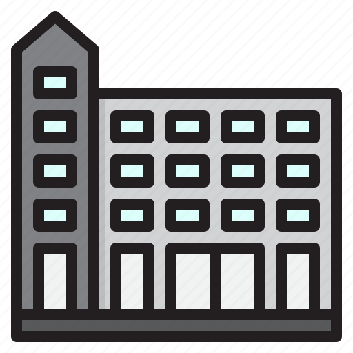 Condominium, corporation, apartment, building, enterprise icon - Download on Iconfinder