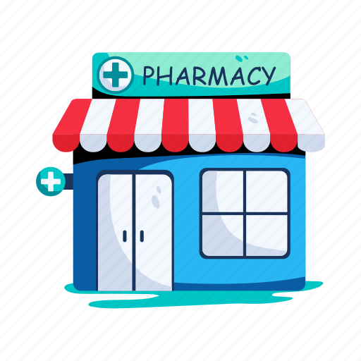 Pharmacy, drugstore, dispensary, medicinal store, pharmaceutical shop icon - Download on Iconfinder