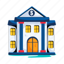 bank, bank building, financial institution, monetary institution, banking institution