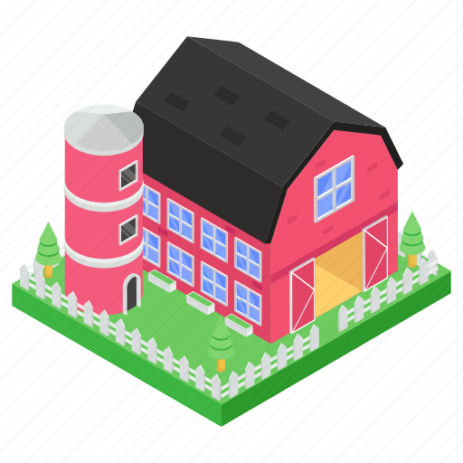 Accommodation, farmhouse, homestead, house barn, residence, townhouse icon - Download on Iconfinder
