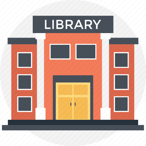 Library, modern buildings, modern library, readers point, study area icon - Download on Iconfinder