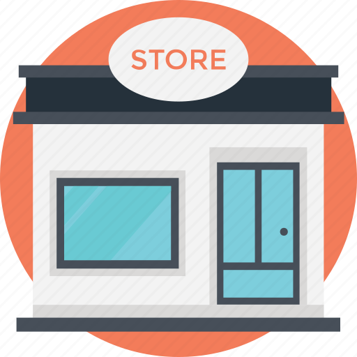 Grocery point, low-rise building, mall, shopping area, store building icon - Download on Iconfinder