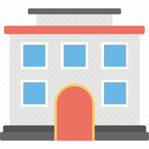 Arcade, commercial building, convention center, hotel, market house icon - Download on Iconfinder