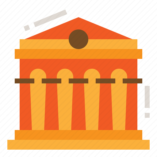 Bank, building, city, courthouse, hall icon - Download on Iconfinder