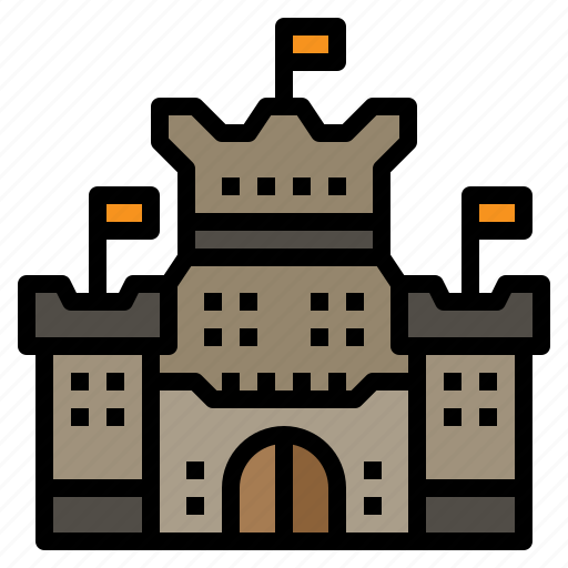 Building, castle, fantasy, history, tower icon - Download on Iconfinder