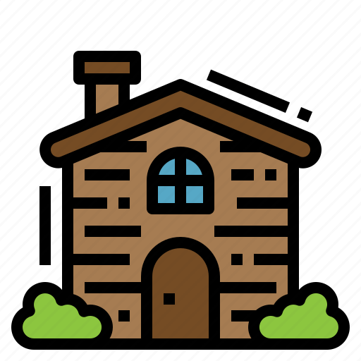 Building, cottage, home, house, wooden icon - Download on Iconfinder