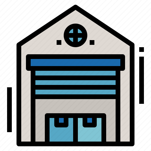 Building, godown, storage, storehouse, warehouse icon - Download on Iconfinder