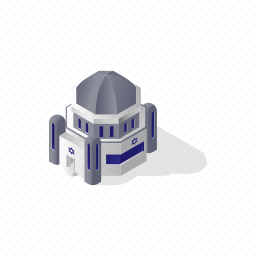 Culture, objects, temple, spiritual, jewish, building, real 3D illustration - Download on Iconfinder