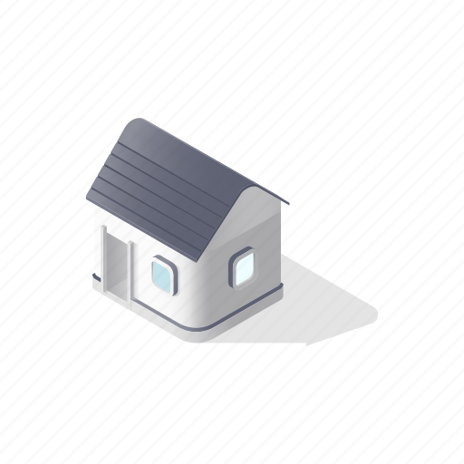 Real, estate, objects, building, home, house, architecture 3D illustration - Download on Iconfinder
