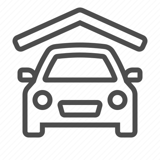 Garage, auto repair shop, parking, car park, car icon - Download on Iconfinder