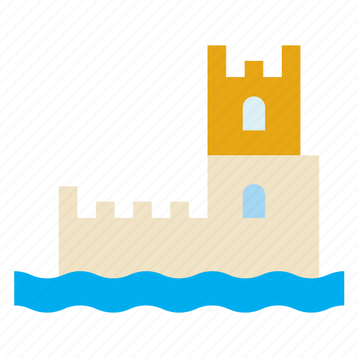 Architecture, building, castle, construction, lisbon, monument, tower icon - Download on Iconfinder
