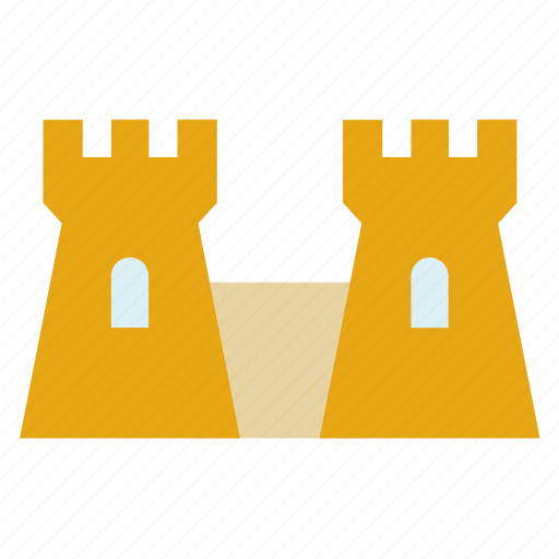 Architecture, building, castle, construction, monument, tower, wall icon - Download on Iconfinder
