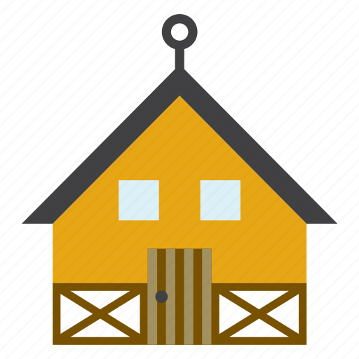 Architecture, building, cabin, construction, cottage, hut, wood icon - Download on Iconfinder