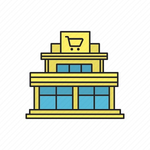 Building, mall, minimarket, shop, shopping, store, supermarket icon - Download on Iconfinder