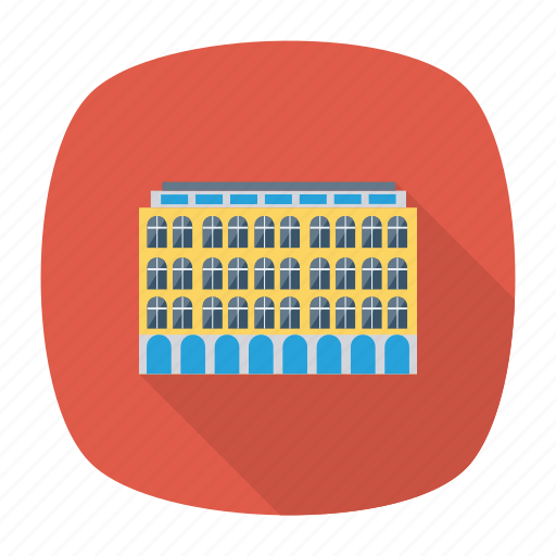 Apartment, architect, building, commercial, estate, hotel, real icon - Download on Iconfinder