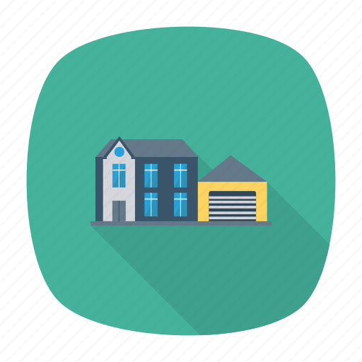 Architect, building, estate, garage, hostel, house, real icon - Download on Iconfinder