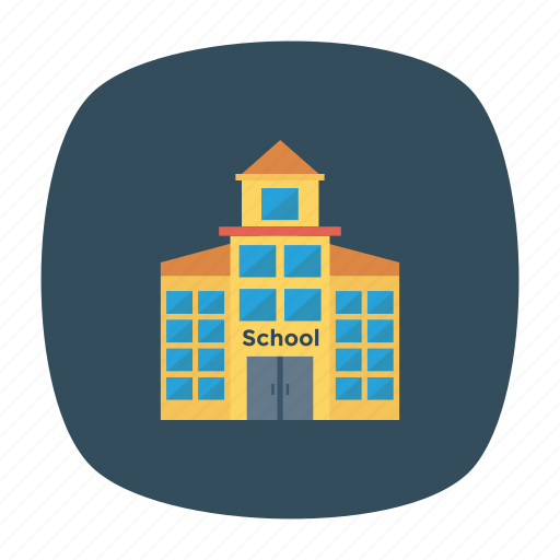 Apartment, architect, building, construction, estate, real, school icon - Download on Iconfinder